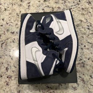 Jordan 1 Retro High COJP Midnight Navy 9C (TD)